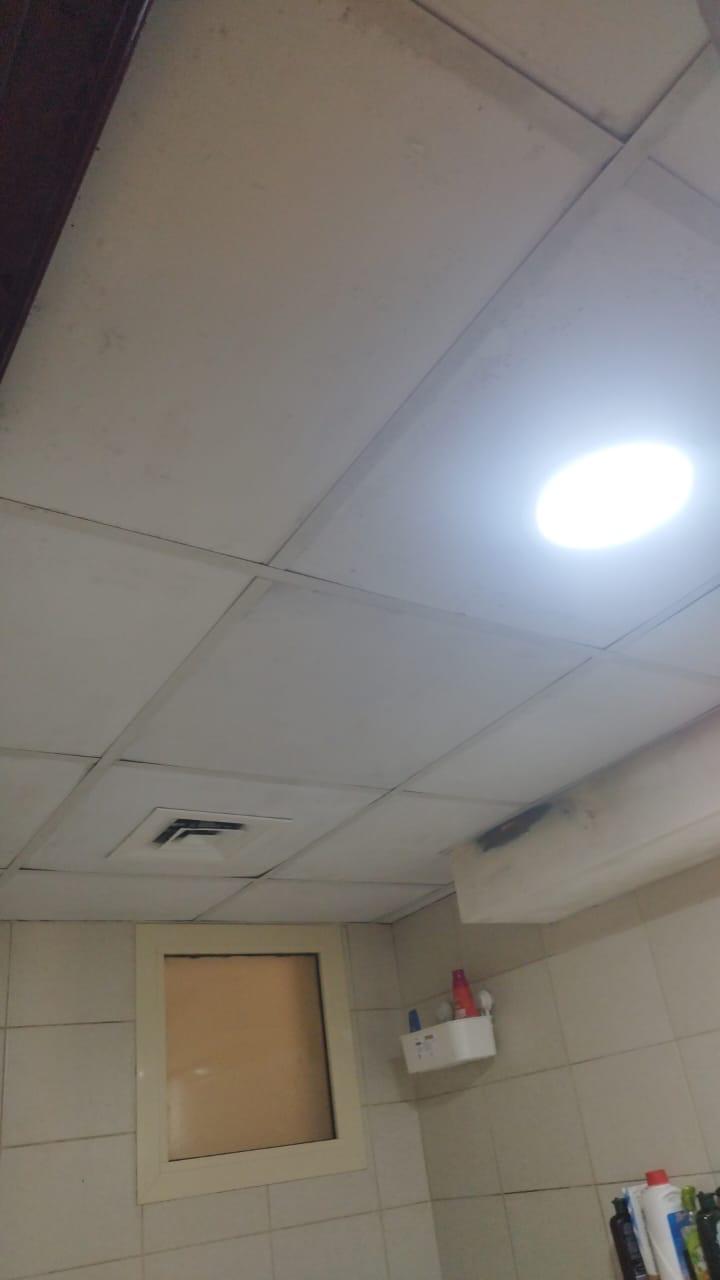 After roof cleaning service in Sharjah